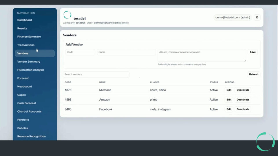 Vendor Management